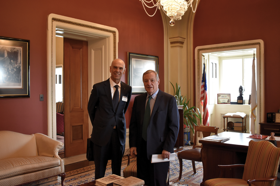 DURBIN DISCUSSES CLIMATE SMART AGRICULTURE WITH ILLINOIS-BASED COMPANY ADM